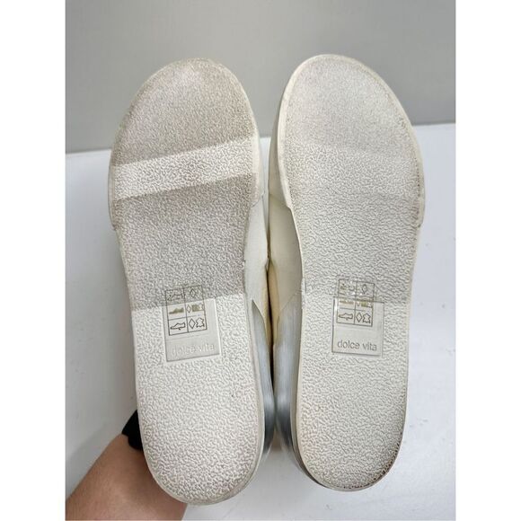 DV by Dolce Vita Sneakers Women 6 Cream Zaylor Slip On Shoes - Picture 9 of 9